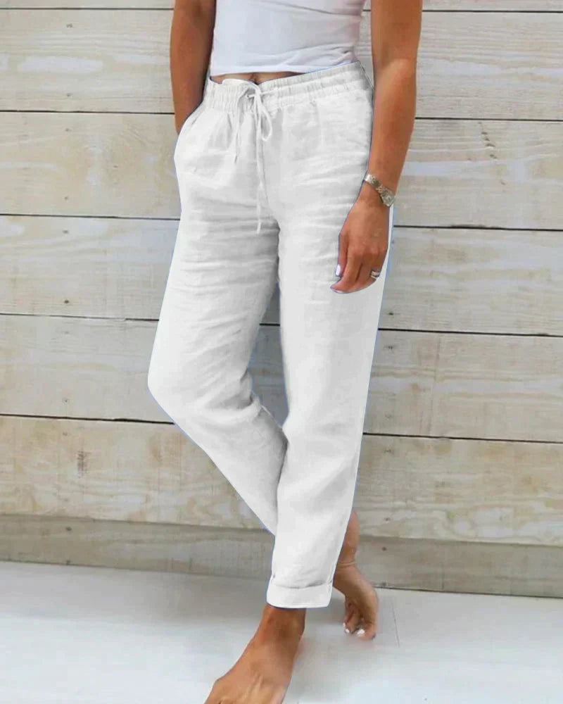 Elena | Stylish Linen Pants