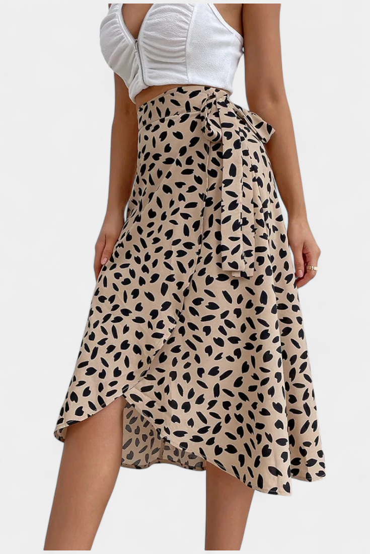 Camila | Bohemian Asymmetrical Wrap Skirt