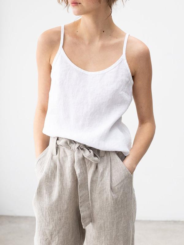 RHEIGN - Relaxed Spaghetti Strap Top