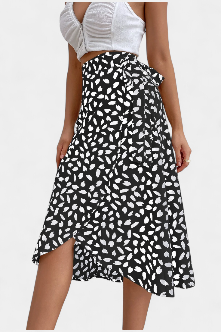 Camila | Bohemian Asymmetrical Wrap Skirt