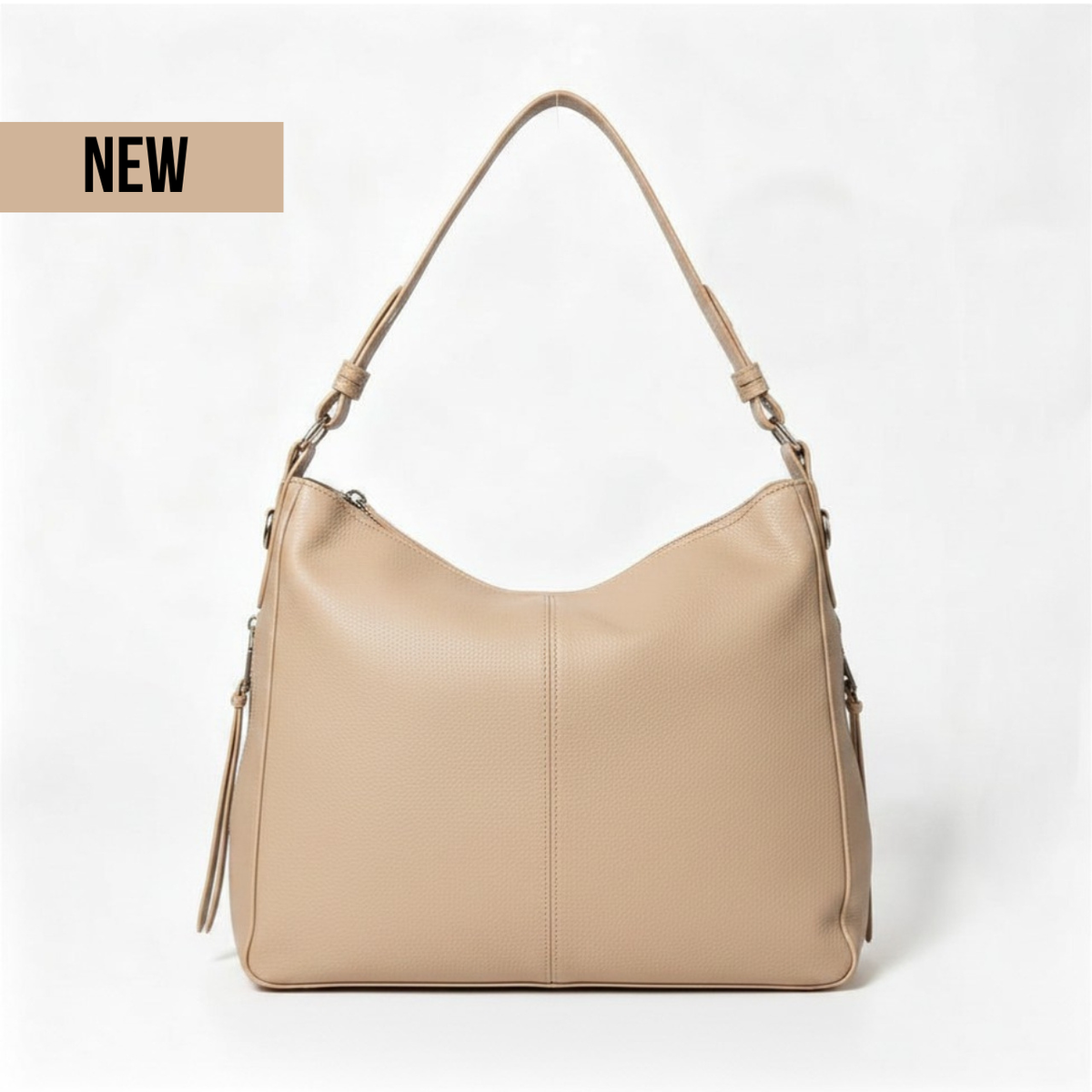 Luxury Olivia Leather Hobo Anti-Theft Handbag 2.0 + FREE Pouch Wallet (6-Layer Security Edition)