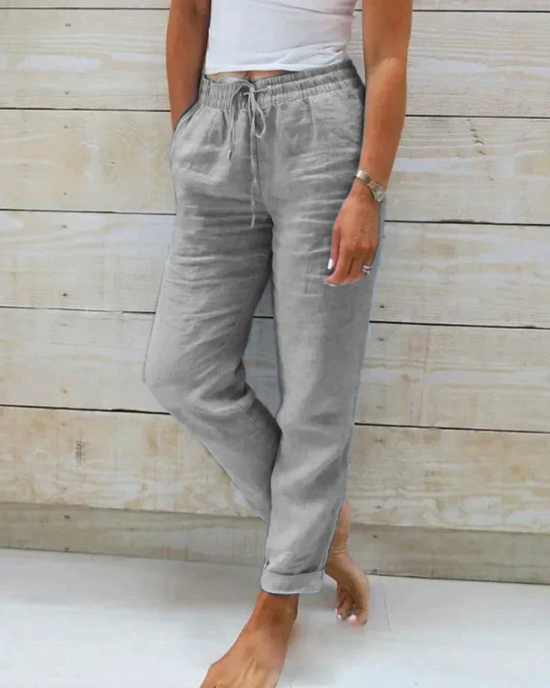 Elena | Stylish Linen Pants