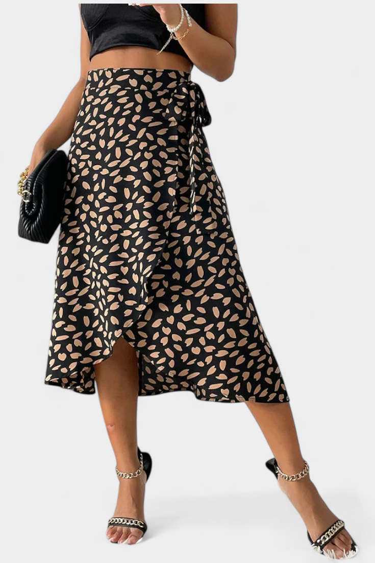 Camila | Bohemian Asymmetrical Wrap Skirt