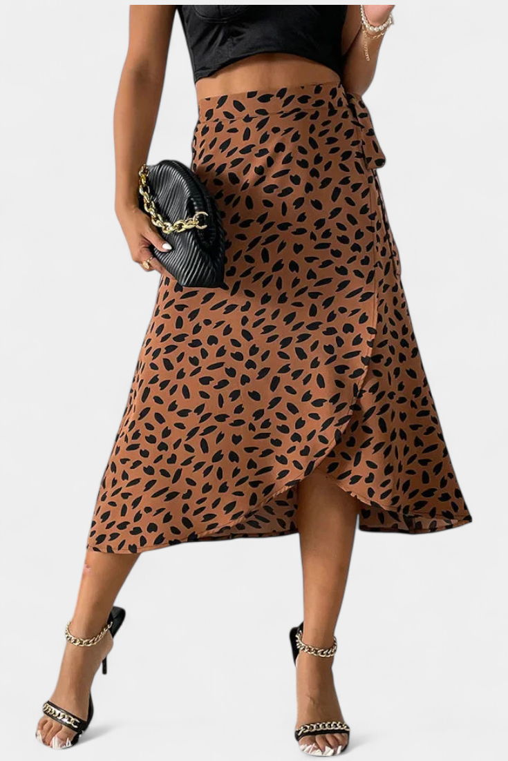 Camila | Bohemian Asymmetrical Wrap Skirt