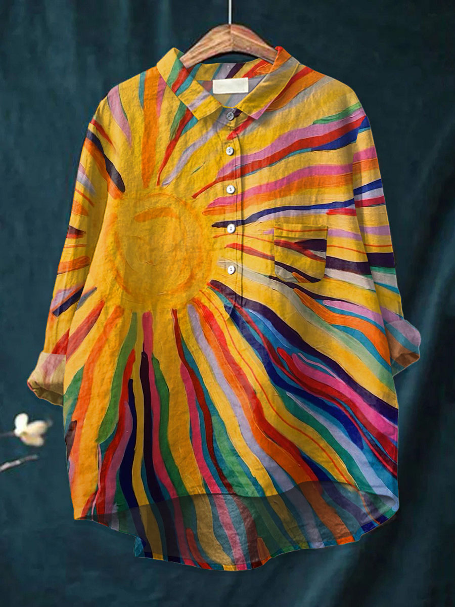 Nina - Radiant Sunburst Shirt