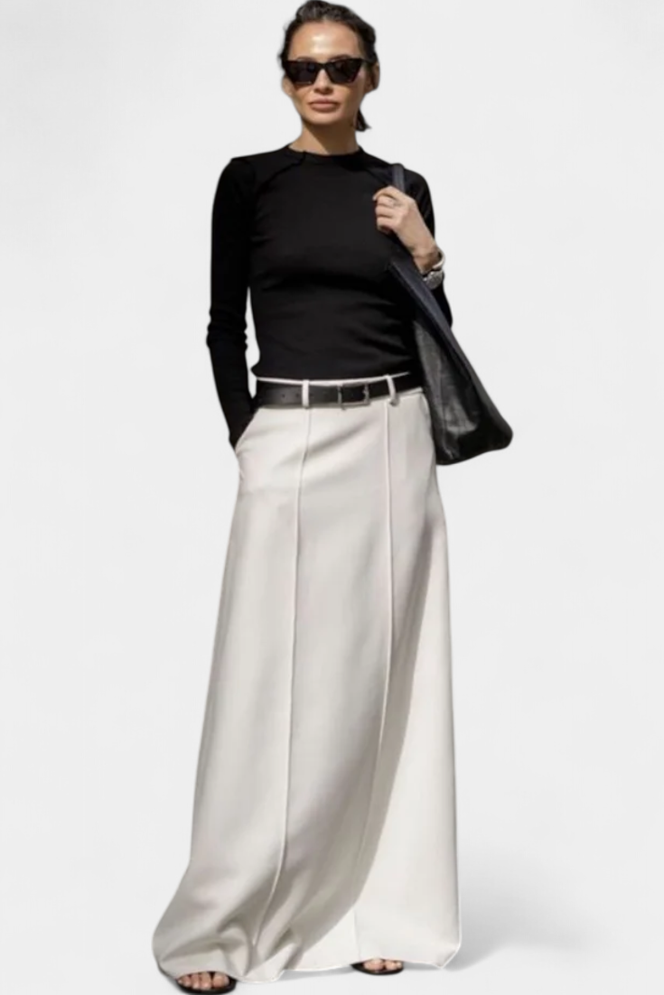 Ada | H-Line Minimalist Skirt