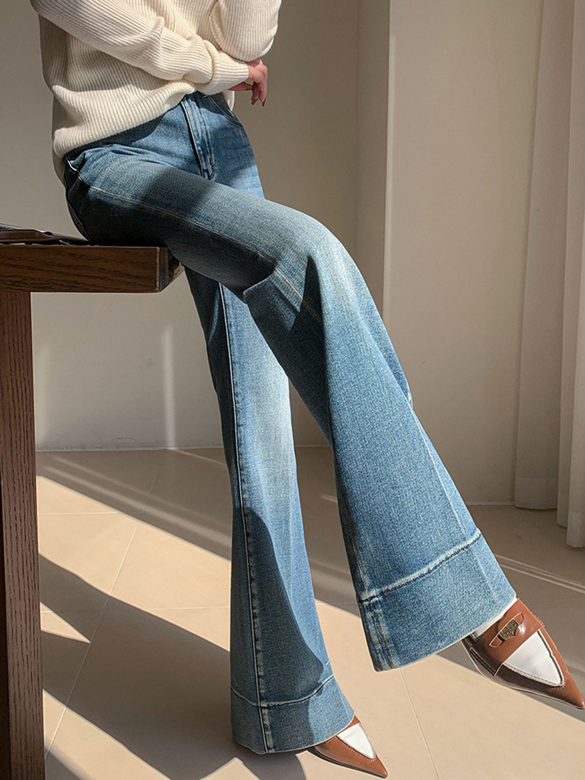 Matilda Slim Denim Pants