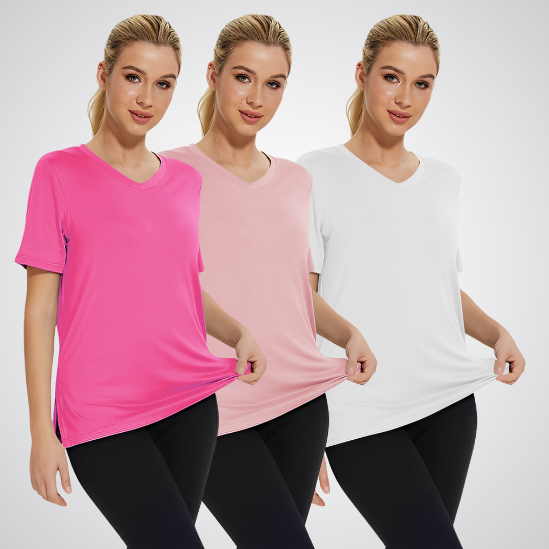 Louiza - Casual Loose Fit Tee (Pack of 3)