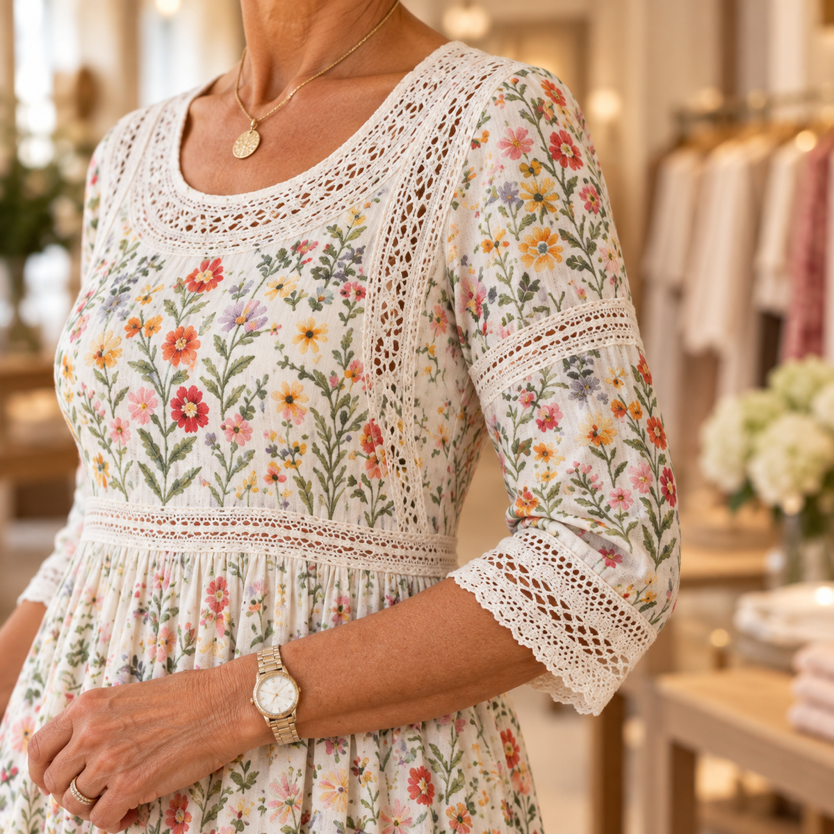 Isabelle | Charm Midi Dress