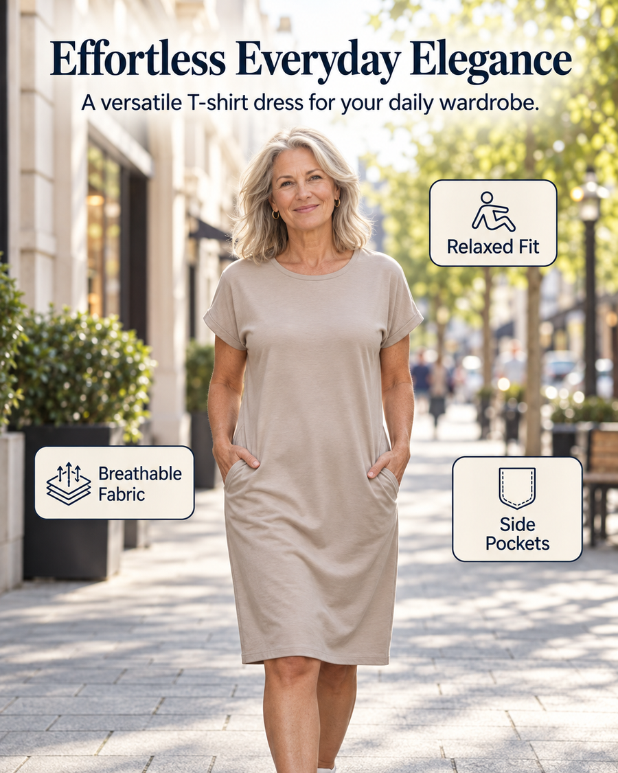 Eleanor Soft-Drape Midi Dress