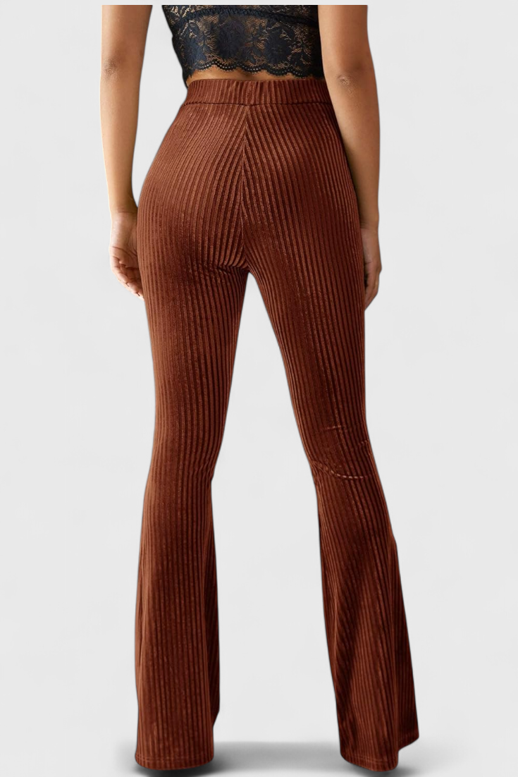 Liset | Velvet Flared Pants