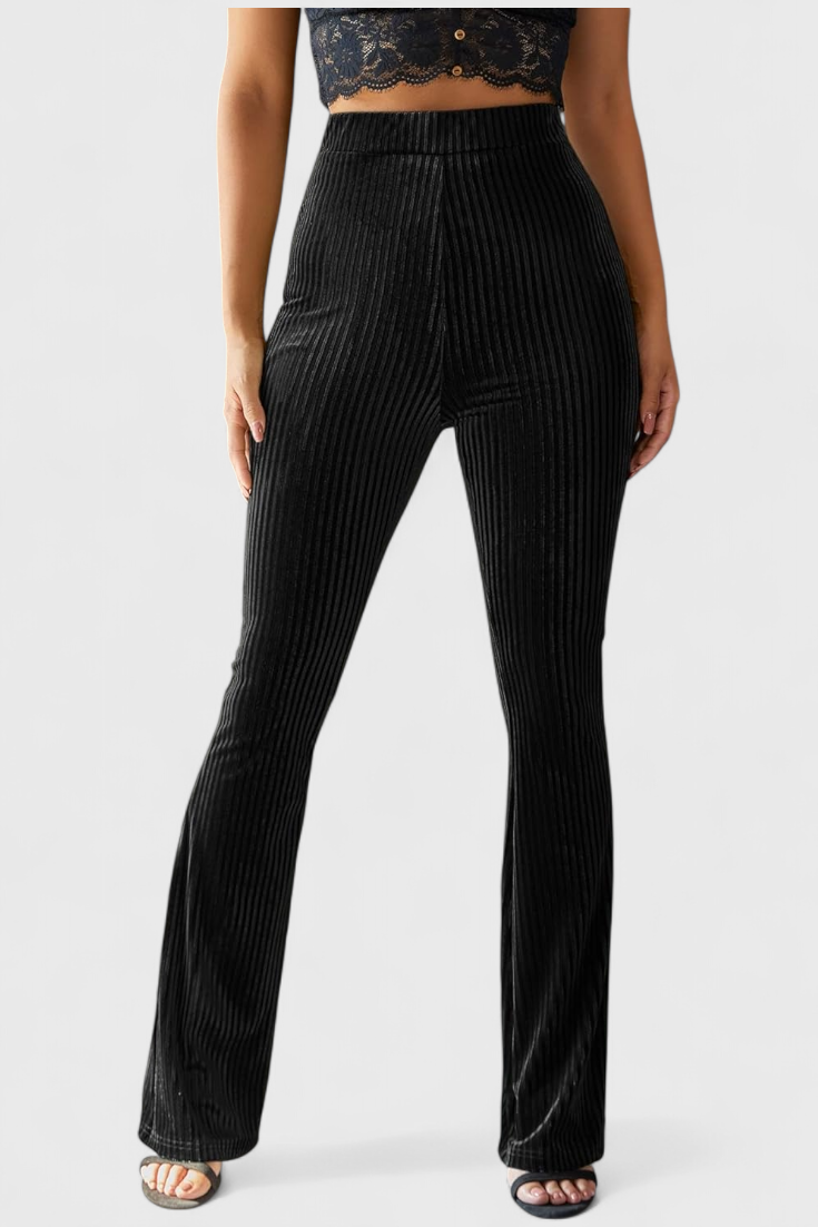 Liset | Velvet Flared Pants