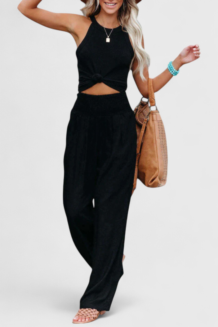 Lexia | Fluid Cotton and Linen Pants