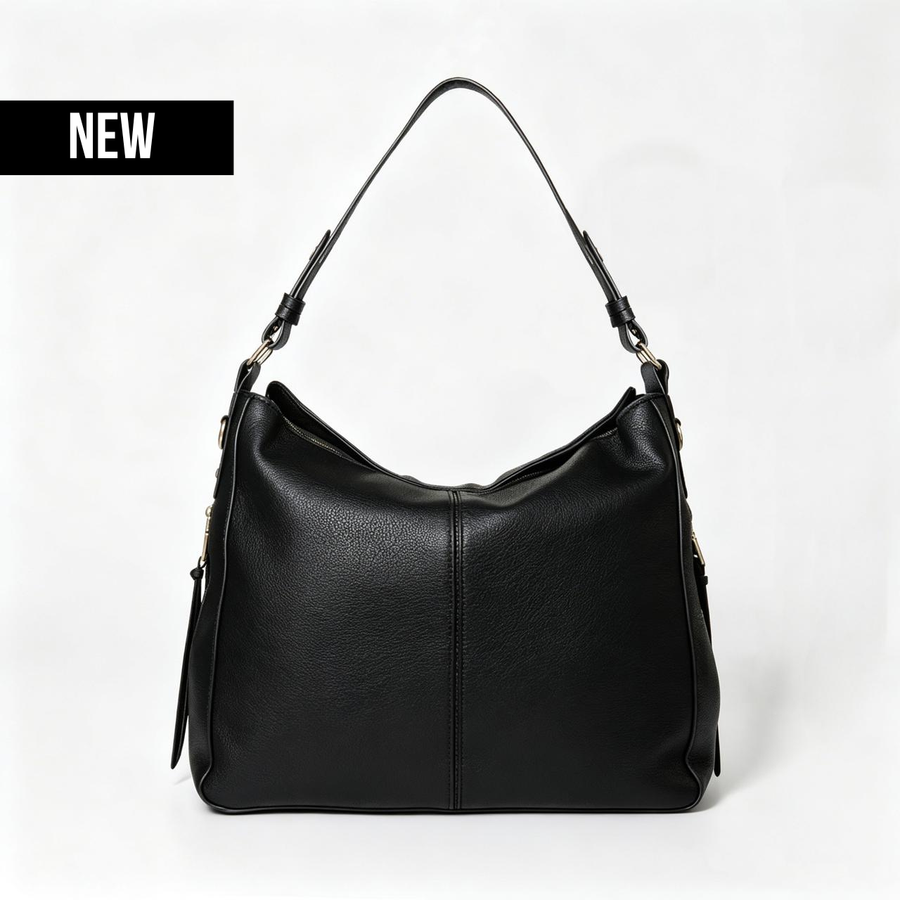 Luxury Olivia Leather Hobo Anti-Theft Handbag 2.0 + FREE Pouch Wallet (6-Layer Security Edition)