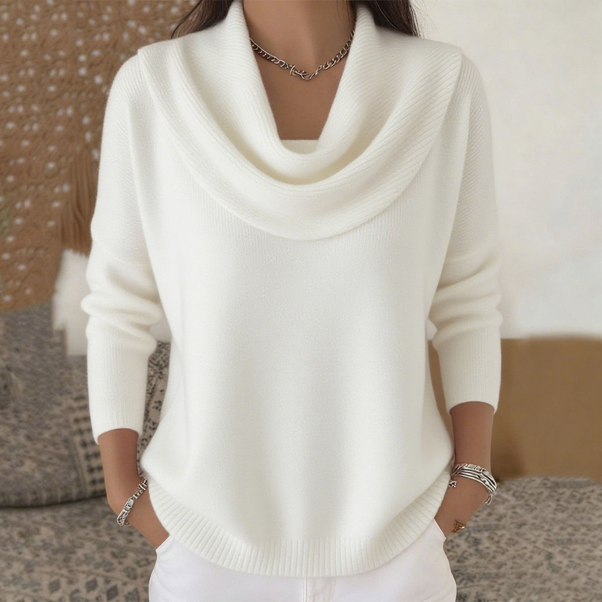 Victoria Madison™ | Sweater with Collar