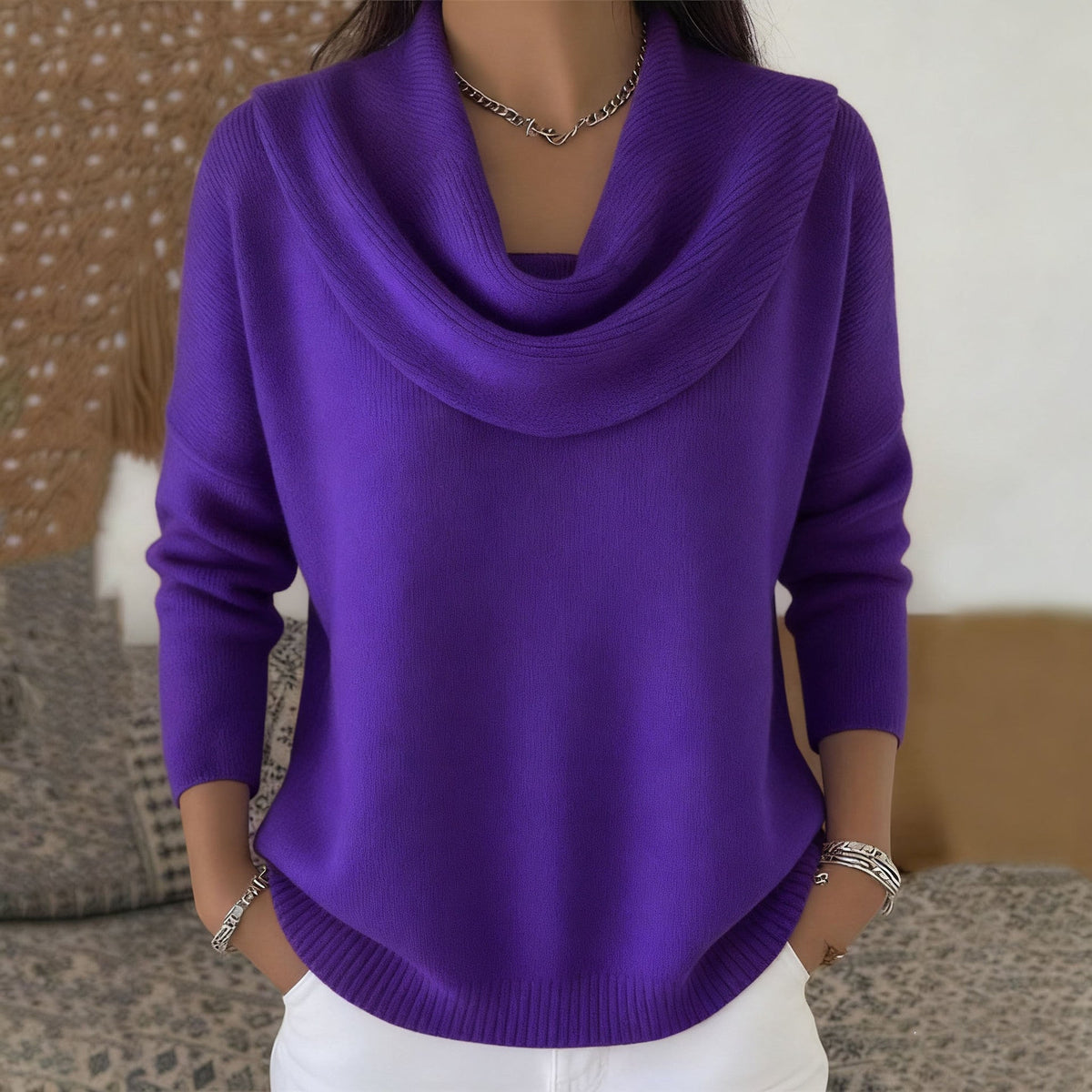 Victoria Madison™ | Sweater with Collar