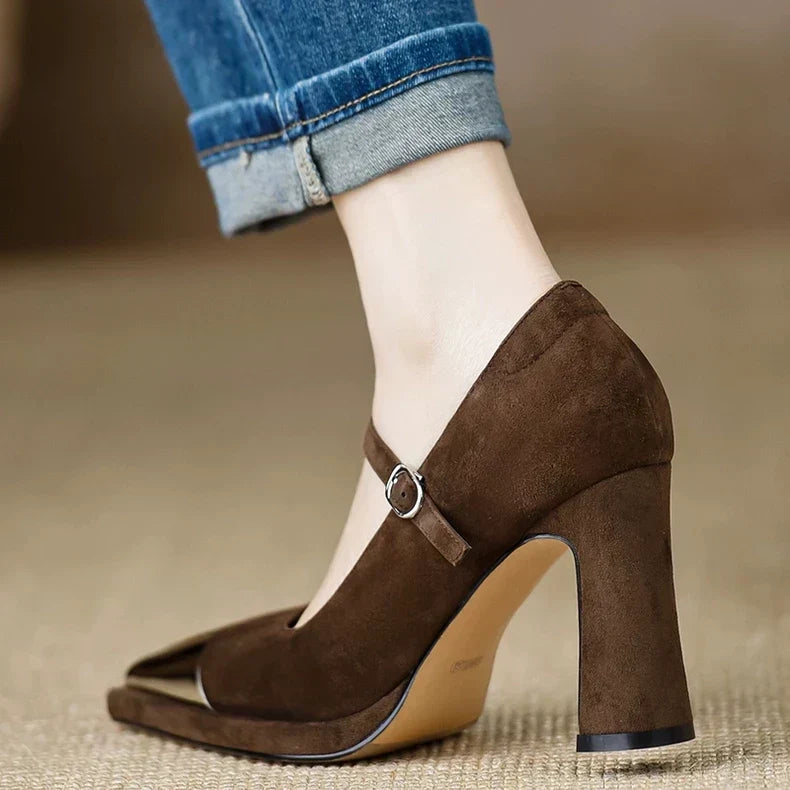 Orvanna | Elegant Leather Mary Janes