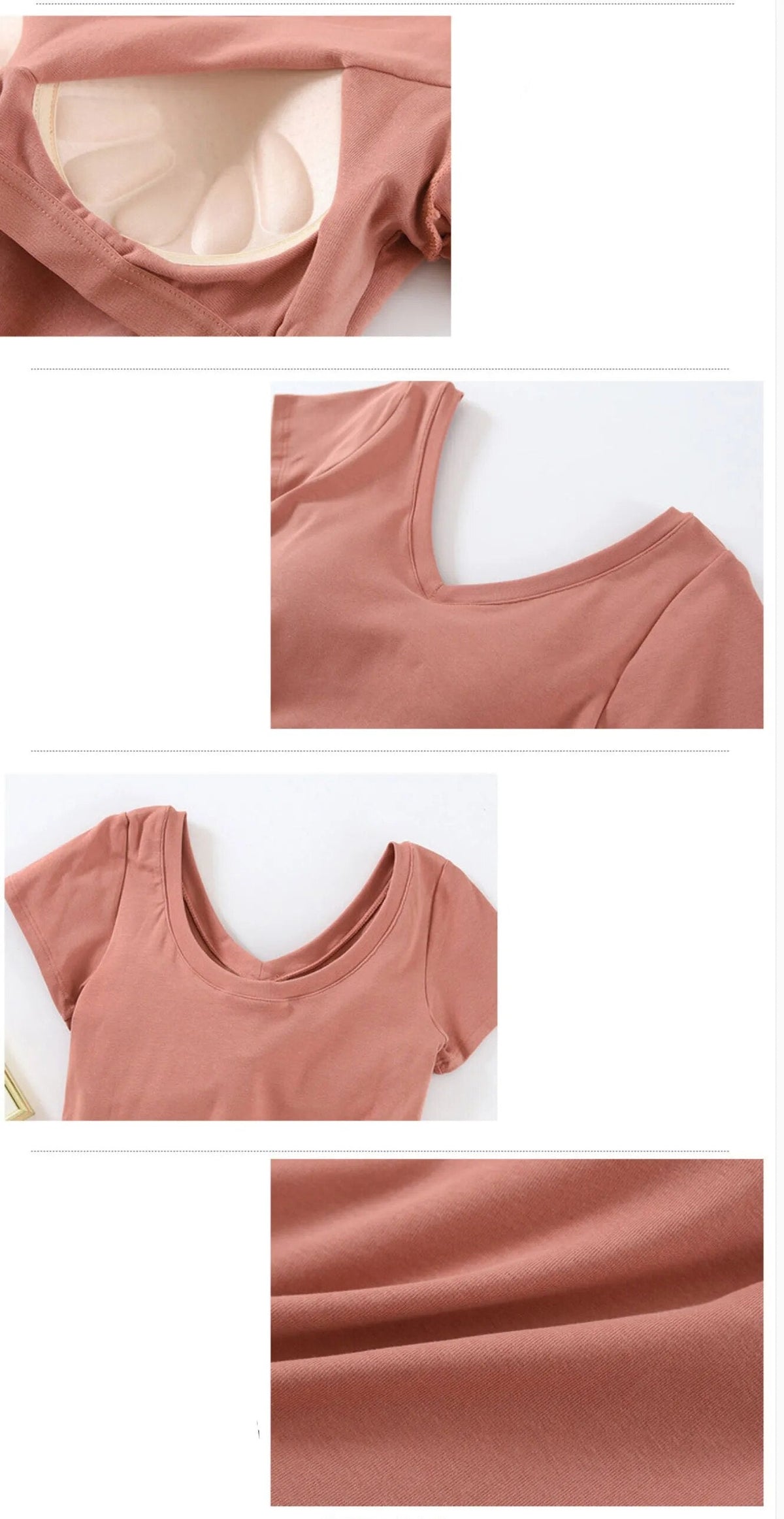 Margot™ | Built-In Bra T-Shirt