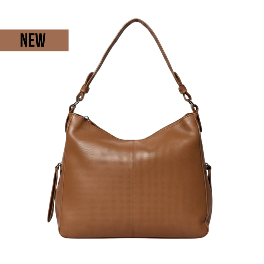 Luxury Olivia Leather Hobo Anti-Theft Handbag 2.0 + FREE Pouch Wallet (6-Layer Security Edition)