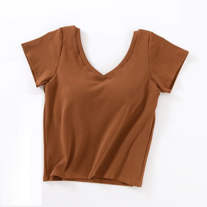Margot™ | Built-In Bra T-Shirt
