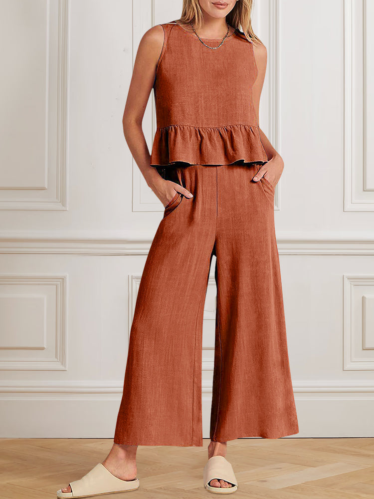 Roxanne - Chic Ruffled Set