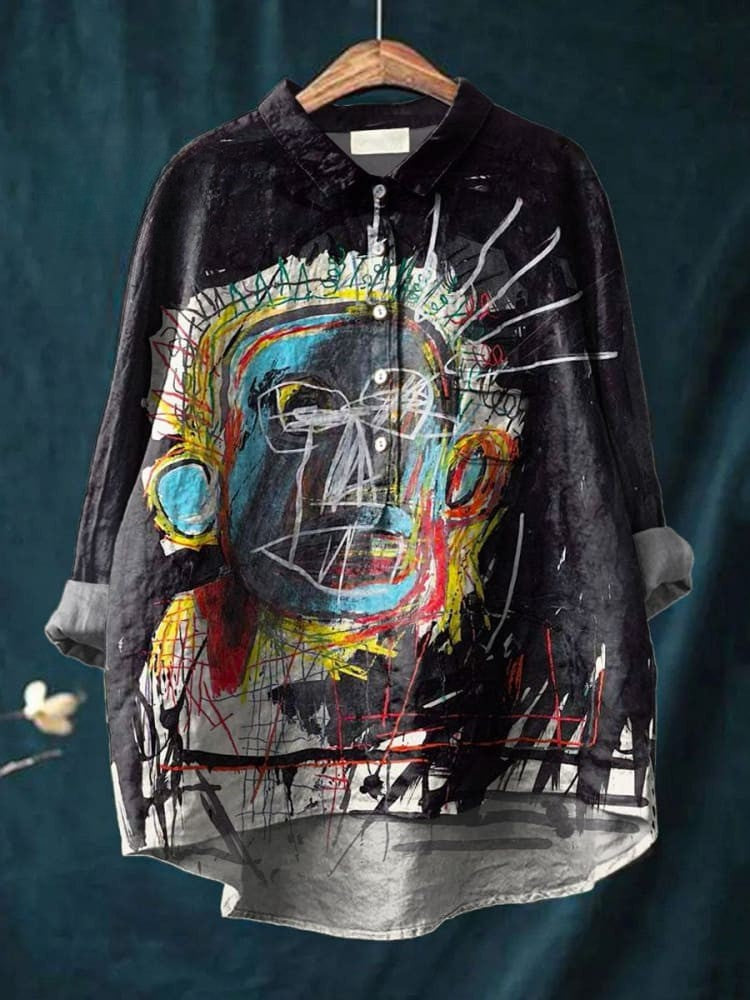 Amelia - Abstract Art Shirt