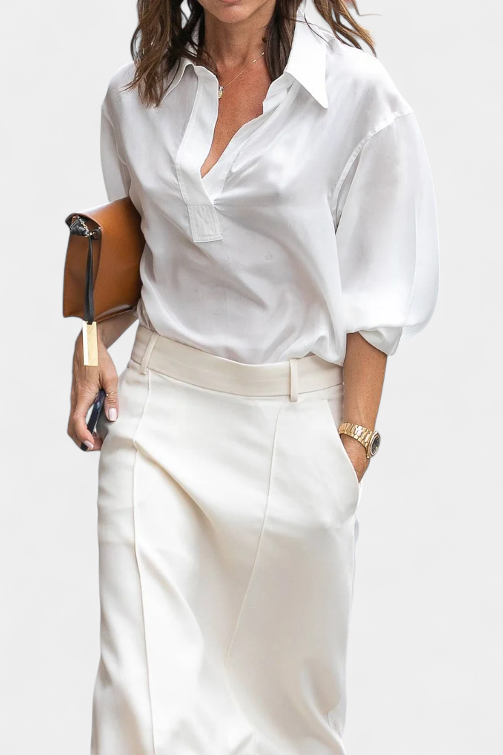 Ada | H-Line Minimalist Skirt