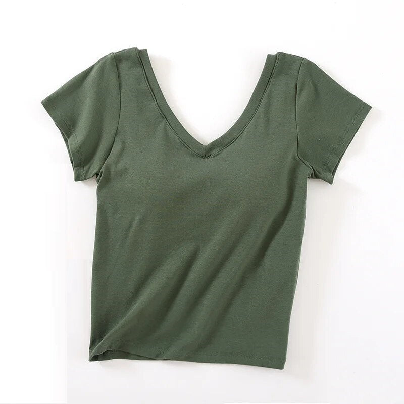 Margot™ | Built-In Bra T-Shirt