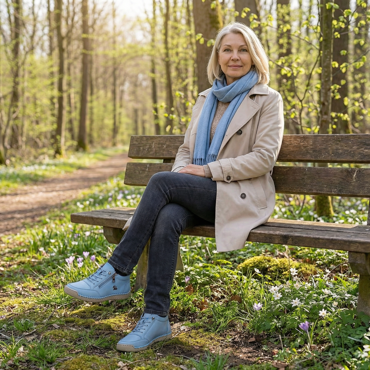 Mila — Comfortable & Supportive Zip-Up Sneakers