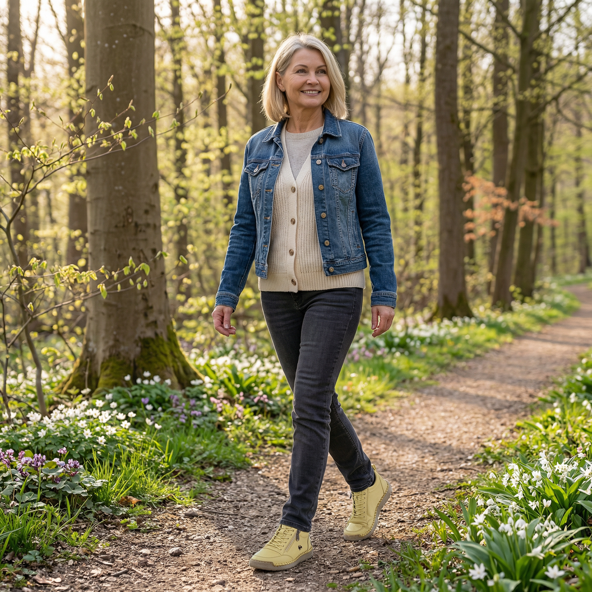 Mila — Comfortable & Supportive Zip-Up Sneakers