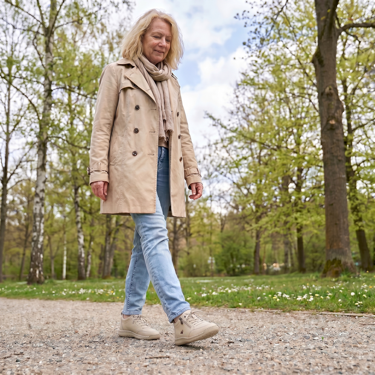 Mila — Comfortable & Supportive Zip-Up Sneakers