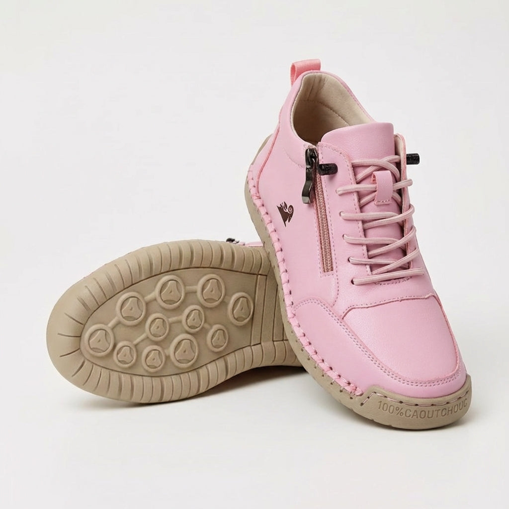 Mila — Comfortable & Supportive Zip-Up Sneakers