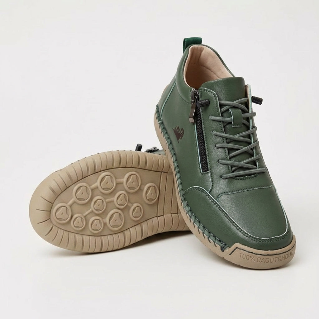 Mila — Comfortable & Supportive Zip-Up Sneakers