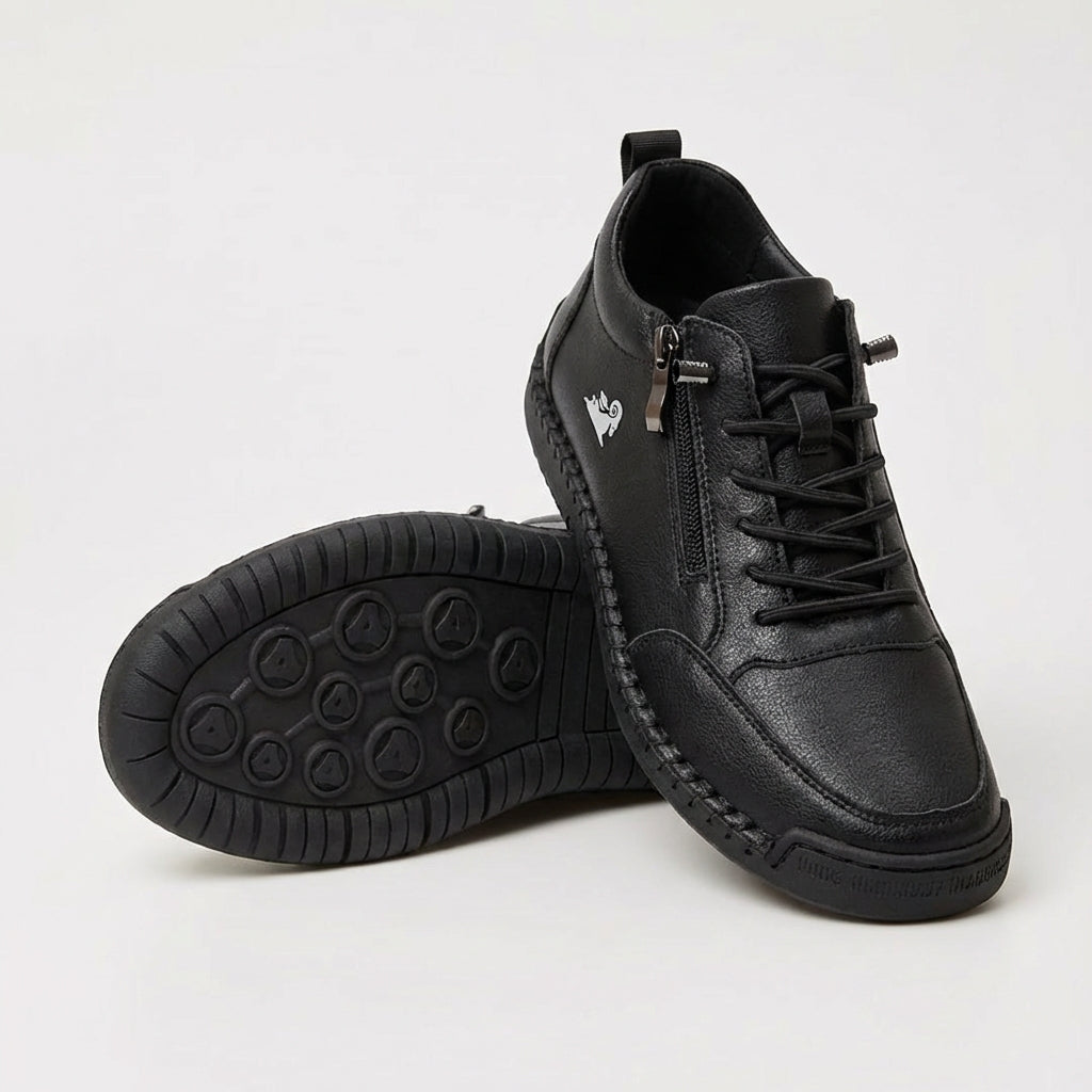 Mila — Comfortable & Supportive Zip-Up Sneakers