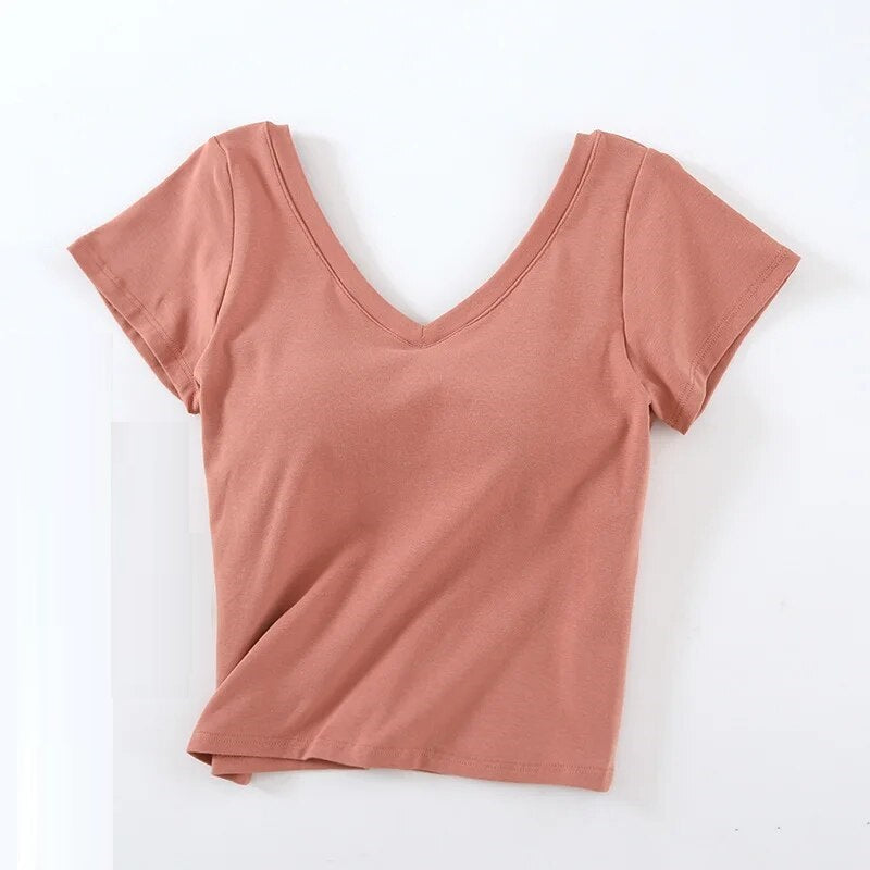 Margot™ | Built-In Bra T-Shirt
