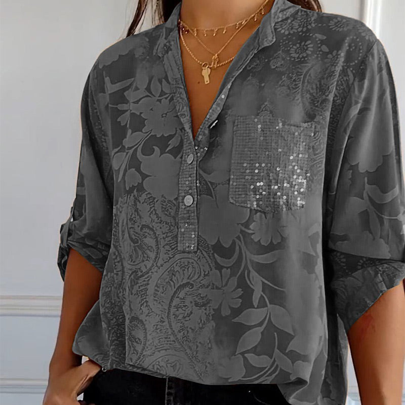 Annabella - Flora Touch Shirt