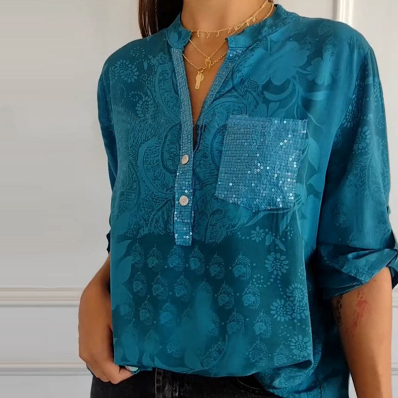 Annabella - Flora Touch Shirt